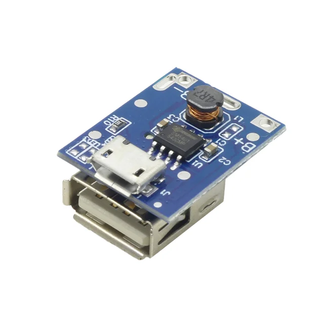ماژول پاوربانک کوچک دارای خروجی USB